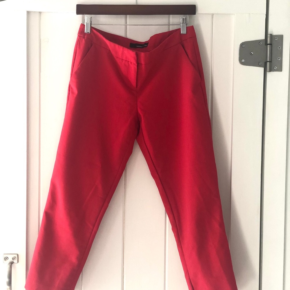 Amanda + Chelsea Red Capris